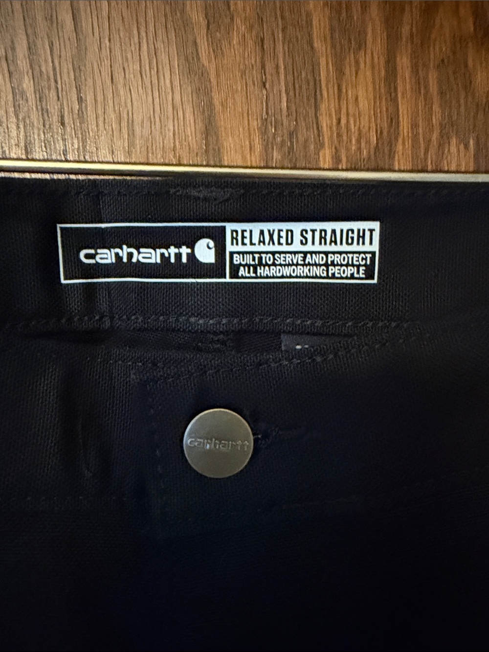 Carhartt Relaxed Straight Rugged Flex Duck Double-Front Dungaree - Picture 7 of 8